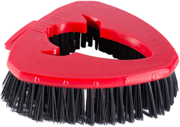 O Cedar EasyWring Spin Mop Compatible Scrub Brush Head Replacement, Floor Scrubber Head for Cleaning