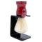 Parker Safety Razor Deluxe 100% Boar Bristle Shaving Brush with Rosewood Handle & Stand