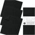 Set 3 Black Swedish Dishcloths for Kitchen - of Swedish Dish Cloths | Swedish Dish Towels Made in Sweden | Reusable