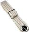 EMI 60" White Gait Transfer Belt - Comfortable Cotton Belt for Patients, Metal Buckle