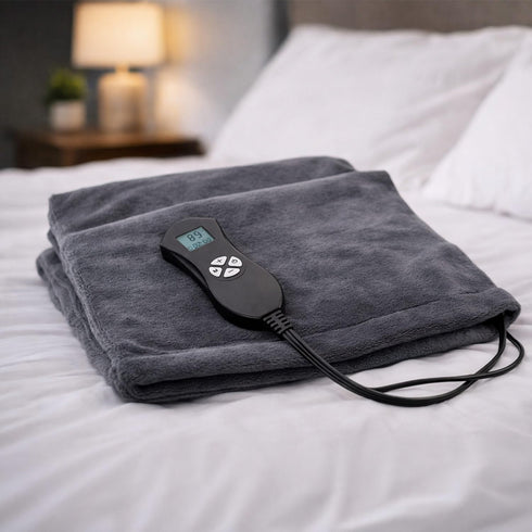 Setting Programmable DMI Digital Ultra Soft Heating Pad with Fully Customizable Heat and Moist Heat Insert, Timer, FSA