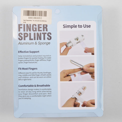 Sopito Finger Splint - 7PCS Finger Support Brace for Broken Fingers, Arthritis Knuckle Immobilization