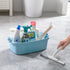 Multi-Purpose Plastic Cleaning Caddy with Handle - Shower Caddy Organizer/Storage Basket for Bathroom Supplies and