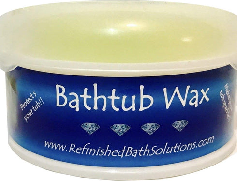 Ekopel 2K Bathtub Wax, Polish & Seal for Porcelain & Fiberglass Tubs, Watermark & Scum Repellent