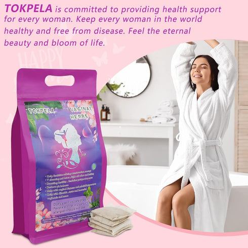 Yoni Herbs for Cleansing and Tightening, 100% Organic V Steaming Herbs (Filter Bag Packaging)