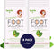 SpaLife 8-Pack Softening Care Foot Sockies - Spearmint & Tea Tree Oil Exfoliating Moisturizing Treatment