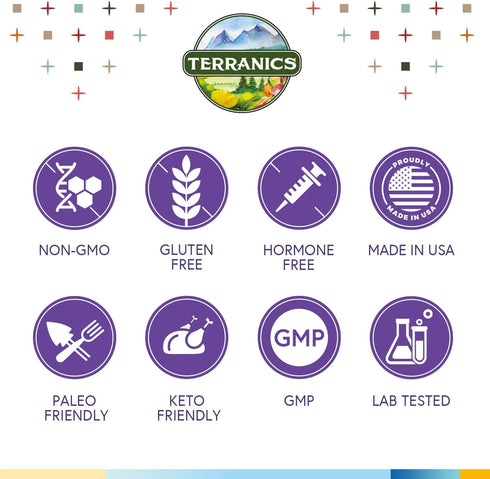 Terranics Daily Probiotics for Men & Women, 200 Billion 36 Strains, Healthy Regularity, 60 Veggie Caps