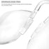 Noble Small Reading Glasses (3 Pack), Rimless Readers with Wallet Holders and Cell Phone Case