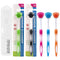 Tongue Scraper for Adults, 5PCS with Case, Helps Fight Bad Breath