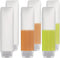 OTO 6 Pack Travel Size Plastic Squeeze Bottles for Liquids, 30ml/1 Fl. Oz TSA Approved Makeup Containers