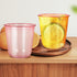 RMERVE 120 Stemless 12oz Pcs Disposable Glasses Plastic Cups Disposable Cold Party Drinking Cups Wine Glasses