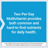 Life Extension Two-Per-Day Multivitamin, 120 Capsules, Non-GMO, Gluten-Free, Over 25 Vitamins, Minerals & Extracts,