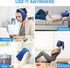 Face Ice Pack Wrap for TMJ, Wisdom Teeth, WORLD-BIO Jaw Wrap with 4 Reusable Hot Cold Therapy Gel Packs