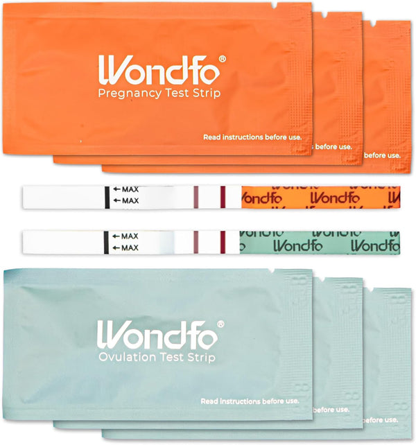 Pregnancy and Ovulation Test Strips Kit - Fertility Tracking and Family Planning