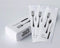 100 Pack 100% White Kraft Paper Bags, 2.75 x 10 inches for Kitchen Cutlery Utensils Holder