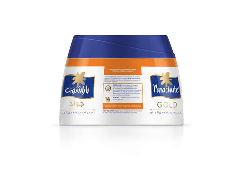 Parachute Gold Hair Cream 4.7 fl.oz. | Natural Shine Coconut & Almond Hair Care Cream for Men