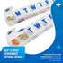 Weekly Pill Organizer - 7-Day Extra Large Pill Planner and Daily Medicine Reminder, BPA Free Travel Pill Box (Pack of 4)
