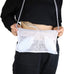 Adjustable Mastectomy Drain Holder with Shower Bag for Post-Surgery Recovery Support (Gray)