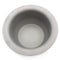 Vikings Blade Luxury Shaving Soap Bowl, Sandblasted Steel, Unbreakable, Tactile Texture, 3.55” Diameter, Great for Most