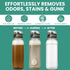 Salem's Elite Brand 12 Effervescent Water Bottle Cleaning Tablets | Tumbler Cleaning Tablets | Deodorizes & Removes