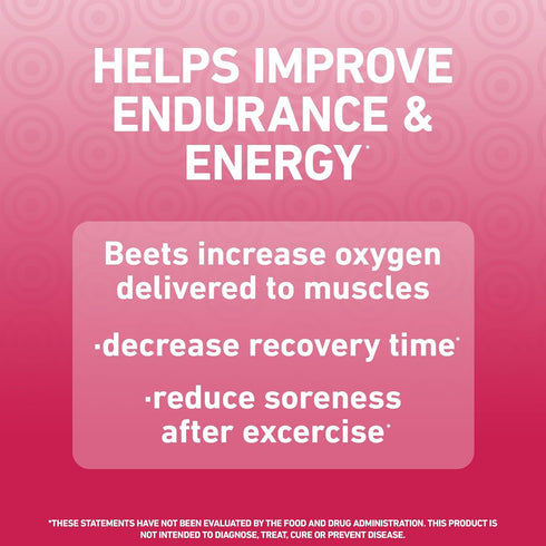 Beet Root, 1300 mg for Enhanced Energy and Circulation