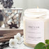 Craft & Kin Patchouli & Amber Scented Candle | 8 Oz, 45 Hour Long Lasting Classic Soy Spring Scented Candles