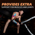 OK TAPE Regular Kinesiology Tape (4 Pack) - Original Cotton Athletic Tape for Muscle Joint Support, Black