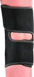 MUELLER Knee Stabilizer - Self Adjusting Support for Pain Relief, Ideal for Arthritis & Sprains, One Size, Black