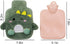 MOSSTYUS 400 ML MOSSTYYUS Hot Water Bottle Rubber Hand Warmer Bed Bottle with Plush Cover Leakproof PVC Hot Water Bag