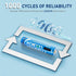 LDLDCHI 1100mWh 4 Pack 1.5V 4-in-1 1000 Triple A Rechargeable Batteries - AAA Lithium Batteries, Rechargeable Lithium