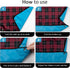 VOPHIA Washable Adult Bibs for Women - Reusable Waterproof Clothing Protector with Crumb Catcher Option