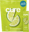 Cure Hydration Plant-Based Electrolyte Drink Mix, No Added Sugar, Coconut Water, Vegan, 14 Packets - Lime