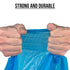 Ultrasac 20-30 Gallon Blue Drawstring Trash Bags, 0.8 MIL, 30" x 33", Pack of 36 for Home, Kitchen, Bathroom, Office