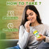 Citrus Bergamot Gummies for Healthy Cholesterol - All Natural 25:1 Extract from Italy, 60 Counts