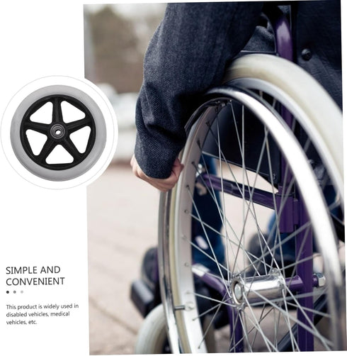 Ipetboom High-Strength Front Wheel Accessories for Wheelchairs by - Easy Assembly