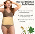 Pack Pack Castor Oil Wrap for Stomach, Reusable Castor Oil for Liver Detox (Yellow)