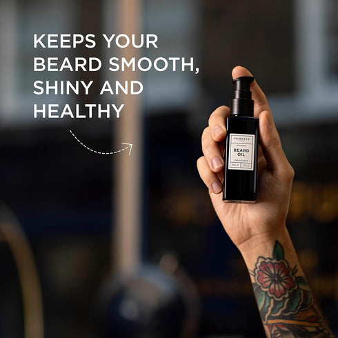 Murdock London Beard Oil for Men - Natural Scent for Healthy Growth & Nourishment, 50 ml