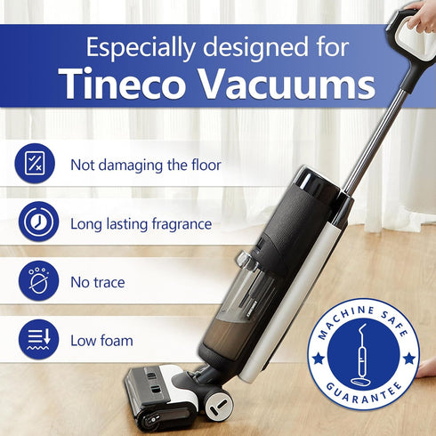 ZORAST 2-Pack 16.9floz Floor Cleaning Solution Compatible with Tineco Floor One & iFloor Series, Lavender Scent Floor