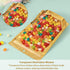 150 Pcs Mylar Bags 5x8 for Food Storage, Resealable Stand Up Bags with Window, Smell Proof Candy Cookie Jewelry