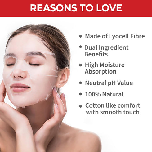Nykaa Naturals Skin Secrets Bubble Sheet Mask, Rose and Goat Milk, Anti-Aging Nourishing Moisturizing Face Mask