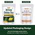 Herbmood 30 30Count (Pack 2) Te de Diente de Leon Day Cleanse Dandelion Tea, Natural Herbs Tea Bags para Perder Peso