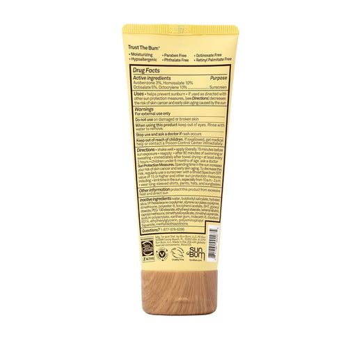 Sun Bum Original SPF 70 Sunscreen Face Lotion with Vitamin E | Vegan and Hawaii 104 Reef Act Compliant (Octinoxate & Oxybenzone Free) UVA/UVB Broad Spectrum Fragrance-Free Moisturizing |3oz