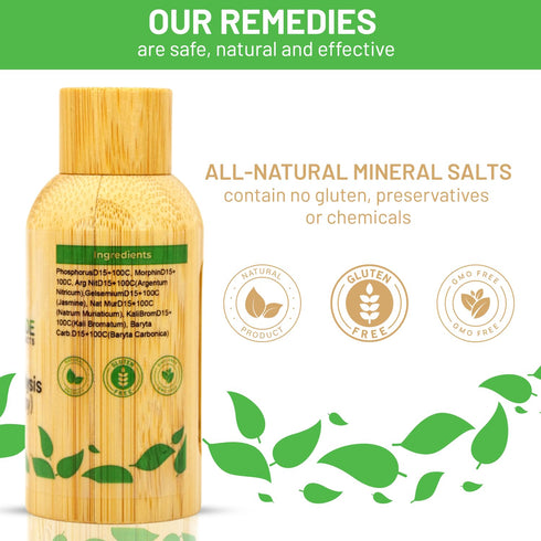 Facial Paralysis Natural Remedy, Helps with Bell's Palsy, Facial Dropping, Tearing Eyes, Loss of Taste, BM68 Pellets
