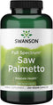 Swanson Saw Palmetto - Herbal Supplement for Male Prostate Health Support & Natural Hair & Urinary Health - 540 mg, 250