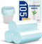 Magesh 4 Gallon Trash Bags, 105 Count, Blue, 45x50cm