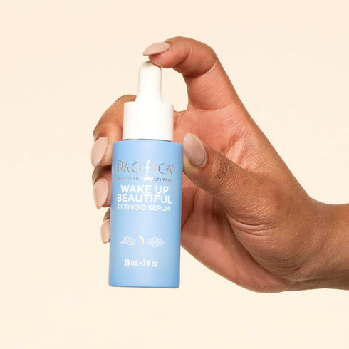 Pacifica Beauty Wake Up Beautiful Overnight Retinoid Serum for Fine Lines, Dark Spots, Uneven Skin Tone, Vegan