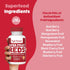 Feel Great Vitamins Superfruit Reds – Antioxidant Superfood with Polyphenols for Anti-Aging & Immune Support, 60