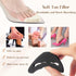 Shoe Inserts Foam Filler, 4 Pairs Adjustable Toe Inserts for Loose Shoes, Black and Beige