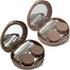 2 Pack Cute Heart Contact Lens Case, Travel Box with Mirror Tweezers Remover Tool Solution Bottle for Daily Use
