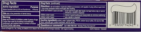 CLOSE-UP Anti-Cavity Fluoride Toothpaste Freshening Gel - Ultra Cinnamon Flavor Blast, 4.0 oz, 2-Pack
